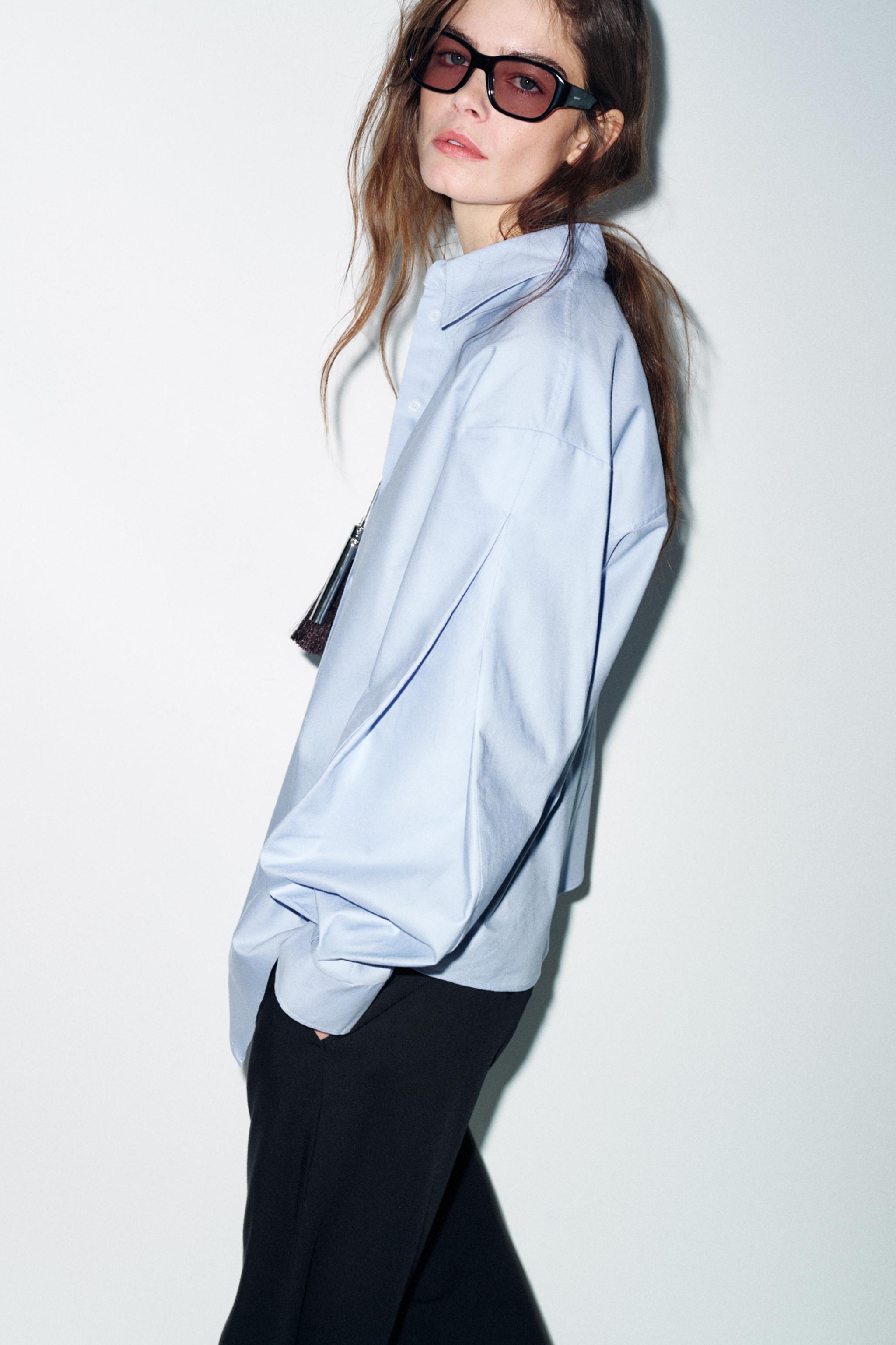 CHEMISE OXFORD ASYMÉTRIQUE